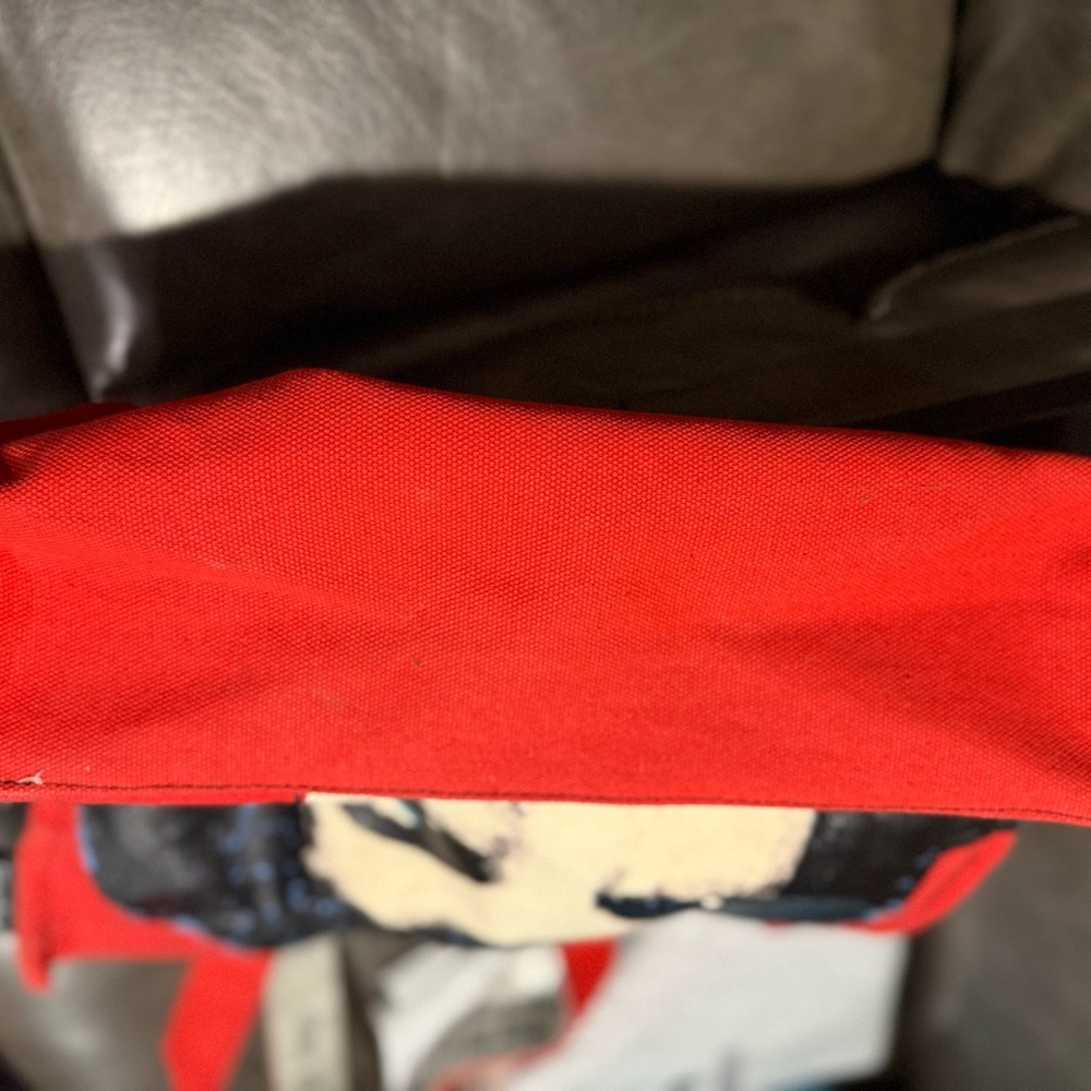 Andy Warhol Jackie O Red Tote Bag - Picture 9 of 13
